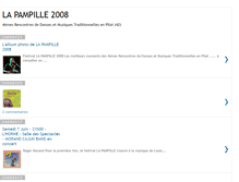 Tablet Screenshot of lapampille2008.blogspot.com