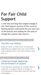 Mobile Screenshot of forfairchildsupport.blogspot.com