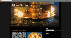 Desktop Screenshot of ekamsatindia.blogspot.com