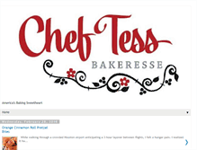 Tablet Screenshot of cheftessbakeresse.blogspot.com