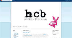 Desktop Screenshot of haciendacuchbalam.blogspot.com