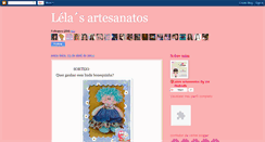 Desktop Screenshot of lelasartesanato.blogspot.com