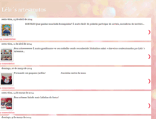 Tablet Screenshot of lelasartesanato.blogspot.com