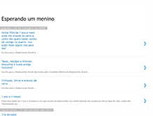 Tablet Screenshot of esperandomenino.blogspot.com