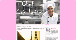 Desktop Screenshot of cardapiodenoticiaschefcrisleite.blogspot.com