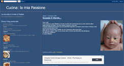 Desktop Screenshot of cucinalamiapassione.blogspot.com