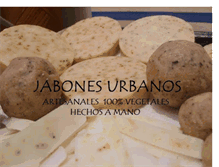 Tablet Screenshot of jabonesurbanos.blogspot.com