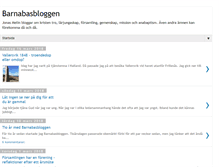 Tablet Screenshot of barnabasbloggen.blogspot.com