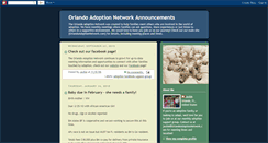 Desktop Screenshot of orlandoadoption.blogspot.com