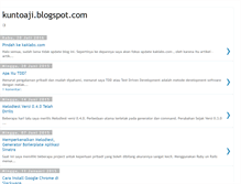 Tablet Screenshot of kuntoaji.blogspot.com