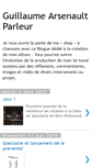 Mobile Screenshot of guillaumearsenault.blogspot.com