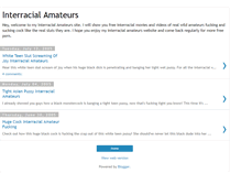 Tablet Screenshot of interracialamateurs.blogspot.com