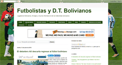 Desktop Screenshot of futbolistasbol.blogspot.com