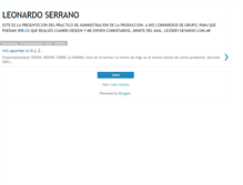 Tablet Screenshot of leo2006.blogspot.com