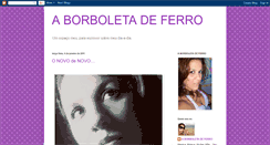 Desktop Screenshot of aborboletadeferro.blogspot.com