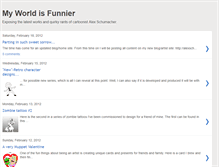 Tablet Screenshot of myworldisfunnier.blogspot.com
