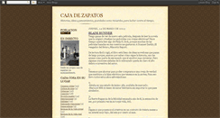 Desktop Screenshot of cajadezapato.blogspot.com