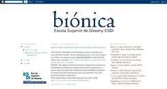 Desktop Screenshot of bionicaesdi.blogspot.com