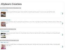 Tablet Screenshot of jillybeanscreations.blogspot.com