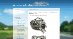 Desktop Screenshot of from-keratosis-pilaris.blogspot.com