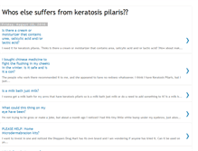 Tablet Screenshot of from-keratosis-pilaris.blogspot.com