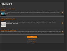 Tablet Screenshot of nj0ystardoll.blogspot.com