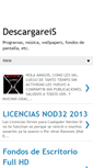 Mobile Screenshot of descargareis.blogspot.com