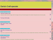 Tablet Screenshot of darlascraftspecials.blogspot.com