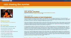 Desktop Screenshot of nickchasingthesunrise.blogspot.com