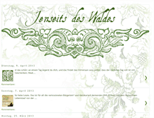 Tablet Screenshot of jenseitsdeswaldes.blogspot.com