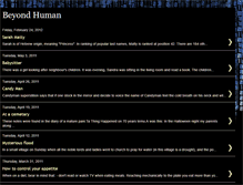 Tablet Screenshot of beyond-human.blogspot.com