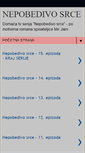Mobile Screenshot of nepobedivosrceserija.blogspot.com