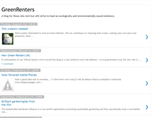Tablet Screenshot of greenrenters.blogspot.com