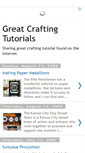 Mobile Screenshot of craftingtutorials.blogspot.com