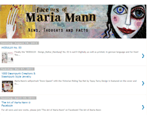 Tablet Screenshot of mariamann.blogspot.com