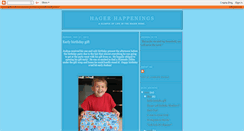 Desktop Screenshot of hagerhappenings.blogspot.com
