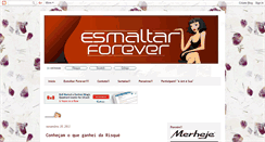 Desktop Screenshot of esmaltarforever-esmaltarforever.blogspot.com