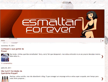 Tablet Screenshot of esmaltarforever-esmaltarforever.blogspot.com