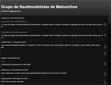 Tablet Screenshot of modelismonautico.blogspot.com