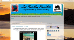 Desktop Screenshot of lasramblasramblers.blogspot.com