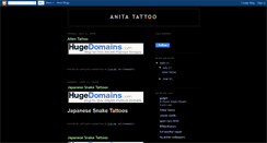 Desktop Screenshot of anitatattoos.blogspot.com