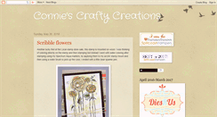 Desktop Screenshot of conniescraftycreations.blogspot.com