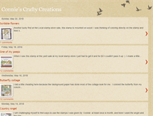 Tablet Screenshot of conniescraftycreations.blogspot.com