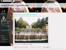 Tablet Screenshot of magiciennevegetalienne.blogspot.com