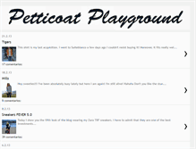 Tablet Screenshot of petticoatplayground.blogspot.com