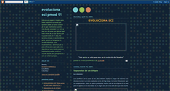 Desktop Screenshot of evolucionaeci.blogspot.com