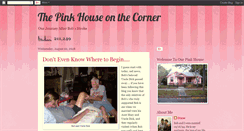 Desktop Screenshot of pinkhouseonthecorner.blogspot.com