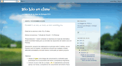 Desktop Screenshot of miprofedebiologia.blogspot.com