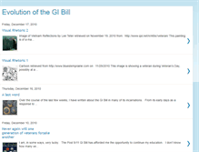 Tablet Screenshot of evolutionofthegibill.blogspot.com