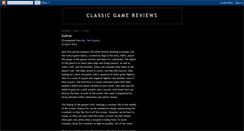 Desktop Screenshot of dacapoclassicgames.blogspot.com